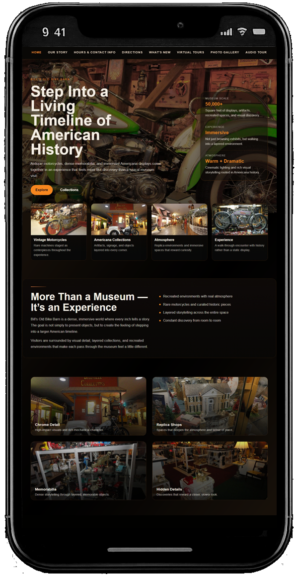 Mobile website preview
