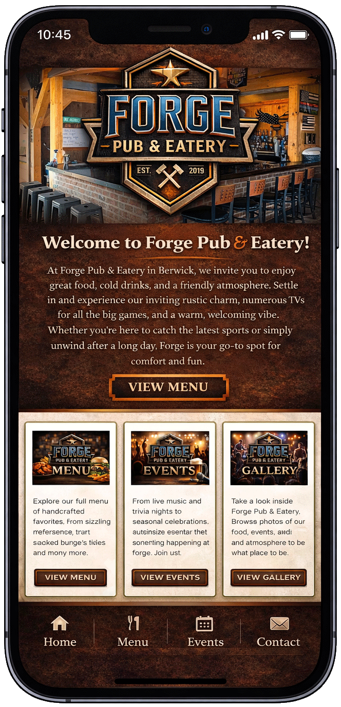 Mobile website preview