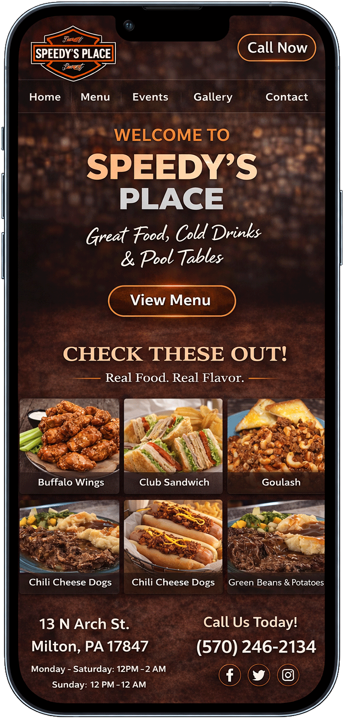 Mobile website preview