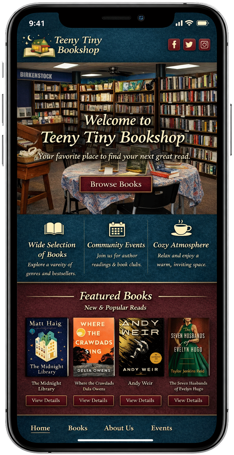 Mobile website preview