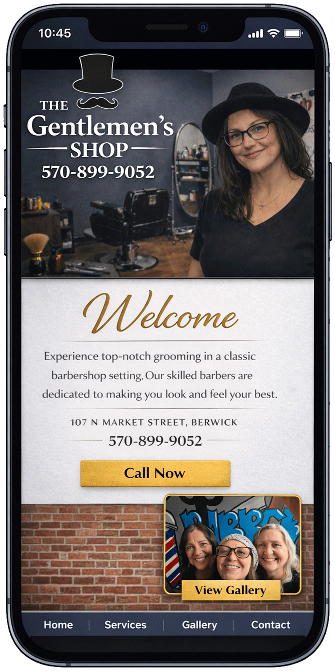 Mobile website preview