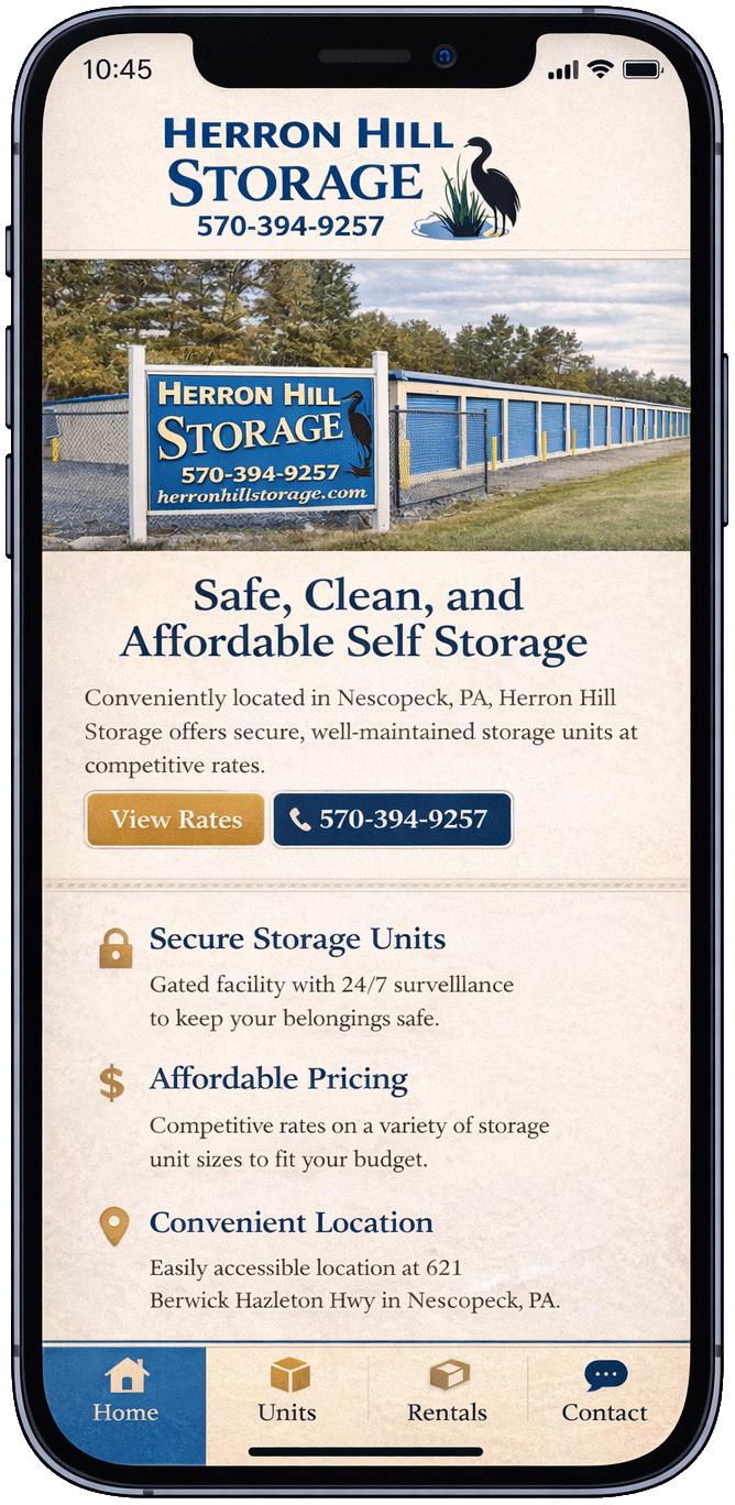 Mobile website preview