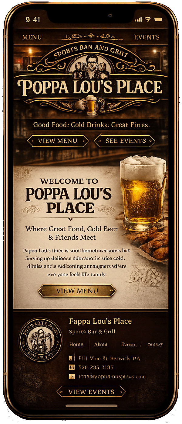 Mobile website preview