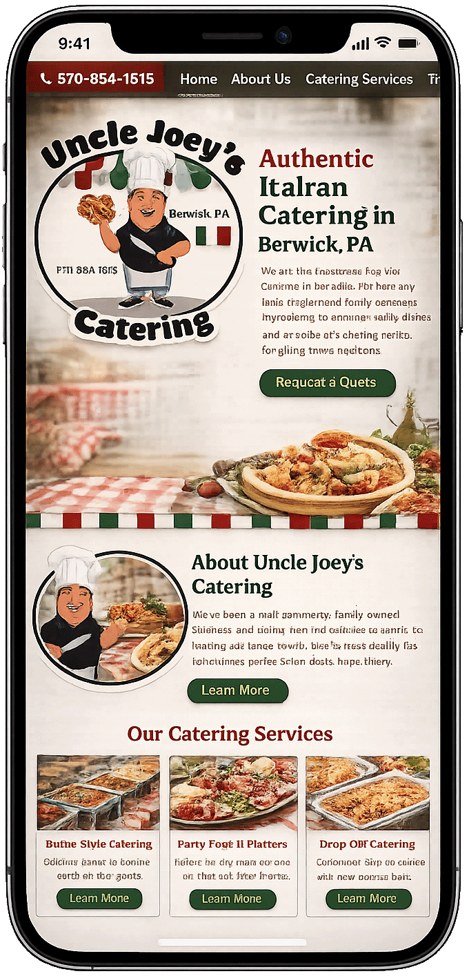 Mobile website preview