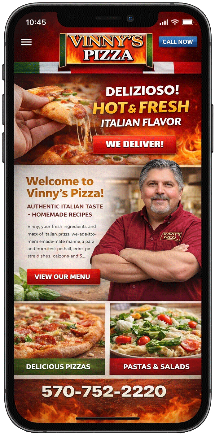 Mobile website preview